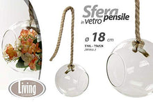 Gicos Palla Sfera in Vetro pensile 18 cm arredo Giardino Living Garden TML-756528