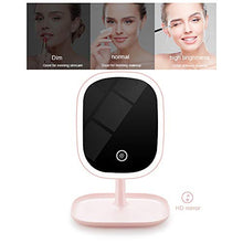 Specchio per Trucco a LED, Specchio per Trucco a LED, Specchio ad Alta Definizione da 8,4 Pollici, dimmer Continuo, Ricarica USB, Rotazione Specchio a 180 °, Specchio per Il Trucco del Desktop