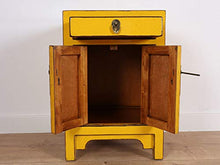 Yajutang cassettiera cinese Orientale/asiatico stile giallo