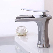 AGGF Rubinetti da Cucina Rubinetto a Cascata WC Bagno Lavabo da appoggio Rubinetto Acqua Calda e Fredda