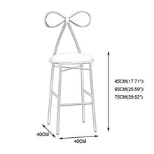 LWW Sgabello, Set Di 2 Pezzi Bar Bar Sedia Contatore Sgabello con Poggiapiedi Europea Moderna Trucco Altezza Seduta 45/65 / 75Cm,Blu,45 cm