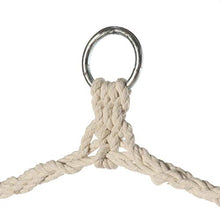 Xhtoe, sedia a dondolo da 100 x 50 cm, 160 kg, in cotone, semplice e confortevole, da appendere, per esterni, dondolo