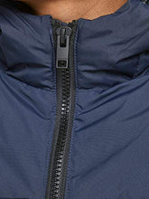 JACK&JONES JJDrew Piumino con Cappuccio Blu 12173867 M
