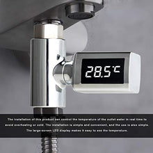 shunbang yuan LED Display Digitale Doccia termometro Rotary visiva Bagnetto Acqua Veloce Meter Temperatura