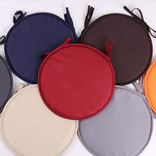 AGDLLYD Cuscino Sedia 38 * 38 * 1,8cm,Cuscini da Sedia Trapuntati,Morbido Cuscino per Sedia Cuscino Sedia Cucina da Giardino,Disponibile in Tanti Colori Diversi (Color Crema)