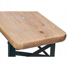 QLS Set di mobili da giardino, pieghevole, da campeggio, 220 cm