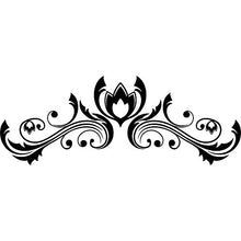 T-MK321 - Adesivi per testiera del letto, 52 x 140 cm, colore: Nero