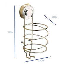 Allettare 12X23cm Durevole PVC e ABS Materiali di allestimento Bagno Portatile Holder Asciugacapelli Ventosa