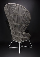 Rosa Splendiani Poltrona Design Stile Pavone - arredo per Esterno e Giardino