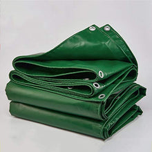 Telone Verde Resistente Impermeabile Telone Resistente, Telone Protettivo Impermeabile E Resistente allo Strappo con Occhielli per Mobili da Giardino, Piscina, Auto, Camion (Size : 4 * 4M)