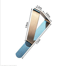 Xinlie - Fermatovaglia Regolabile in Acciaio Inox, 7,5 x 4,6 x 5,8 cm, 12 Pezzi