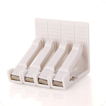 Wonque - Set di 8 clip per tovaglia in acciaio INOX a triangolo, con clip anti-spostamento