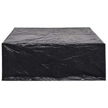 E E-NICES Copertura per Mobili da Giardino con 8 Occhielli 250x210x90 cm