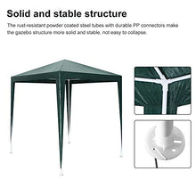 JIAOAOO Gazebo per esterni, 2 x 2 m, tenda da campeggio impermeabile