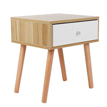 Comodino Durabile Durable Bedroom Mobili da Comodino con Un Cassetto Cabinet Caset Stoccaggio Organizer