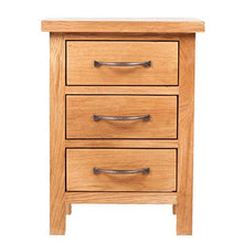 vidaXL Comodini 2 pz 40x30x54 cm in Legno Massello di Rovere