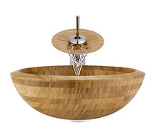 Lavabo in bambù 42 x 14 cm
