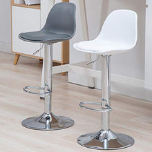 Sgabello da Bar con Schienale Moderno e Minimalista Sedia da Bar seggiolone Nordico Moderno per Reception