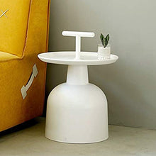 Comodini Tavolino plastica Forma Semplice e Durevole e Pratico (Color : B)