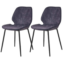 Selsey Sedie per Sala da Pranzo, Grigio, 57 x 45,5 x 85