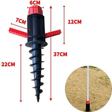 YUEXING 2 Supporti per Porta ombrellone, Ancoraggio per ombrellone, picchetto per ombrellone, ombrellone da Giardino in Sabbia
