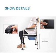 JTKDL Sedia per Disabili con Sedia A Rotelle per Anziani con WC per Sedia A Rotelle,A