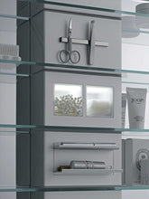 Emco asis - Armadietto con specchio a LED, 1315 mm, senza radio, cambia colore