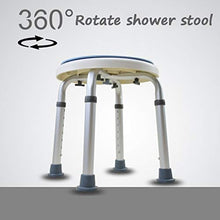 HYYDP Bagno Sgabello Sgabello Girevole Be Applicable Compatible for Doccia/Vasca con Sedile Girevole Sedile Be Applicable Compatible for Doccia Sgabello Be Applicable Compatible for Anziani/disabi