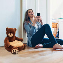 haptern Baby Sofa Bear Support Seat Sedia con Personaggio in Peluche per Bambini per la Camera da Letto della Stanza dei Giochi Great