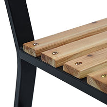 VidaXL - Panca da giardino, 120 cm, in legno