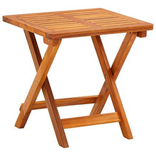 FAMIROSA Set Lettini Prendisole 2 pz con Tavolino in Massello di Acacia-7996