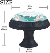 Borsa per cappello Beach Vacation Element Flip Pomelli per Porta Set di 4 Pomelli per Mobili Manopole per Cassetti Cucina Armadio Vetro
