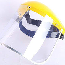 Garneck 2 Pezzi di Protezione Facciale in PVC Antispruzzo Riutilizzabile per La Protezione della Testa degli Occhi
