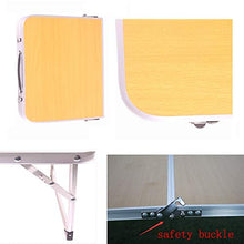 SXGKY Tavolo Portatile Pieghevole da Letto Portatile, Tavolo Pigro, scrivania, Due Stili, Optional, 60x40cm Scrivania Portatile FF