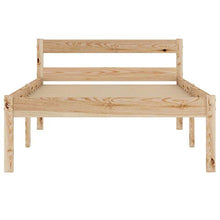 FAMIROSA Giroletto con 2 Cassetti in Legno Massello di Pino 90x200 cm-0327