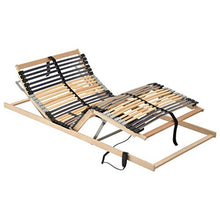 SKM Letto con Telaio a Doghe Elettrico 28 Doghe 7 Zone 70x200 cm