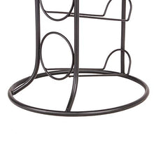 RM Design - Portabottiglie per bottiglie di vino e acqua, per 8 bottiglie, colore: nero