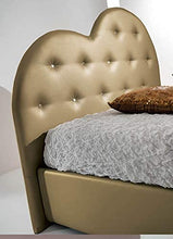 Letti Per Dormire.it - Letto Cuore Imbottito Matrimoniale King Size con Contenitore