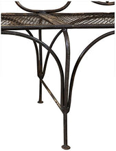Biscottini Panchina in Ferro battuto L176xPR58xH102 cm