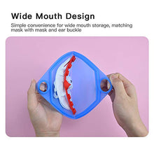 FengHP, custodia in silicone per il viso, leggera, portatile, comoda apertura della bocca, contenitore multiuso