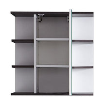 trendteam smart living Arredamenti, Derivato del Legno, Bianco/Argento fumé