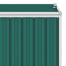 UnfadeMemory Copri Bidone Rifiuti Verde 72x81x121 cm in Acciaio