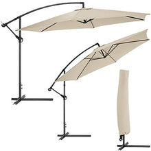 TecTake - Ombrellone parasole da giardino (3,5M.) con protezione UV