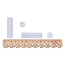 PandaHall 100PCS Contenitori Bottiglie di Plastica con Tappo per Perline, Colore Trasparente, Circa 55mm di Lunghezza, 15mm di Larghezza