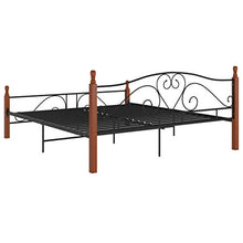 SKM Giroletto Nero in Metallo 180x200 cm (24.8kg)