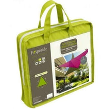 Tenda da sole triangolare 3x3x3 m in tessuto impermeabile - Colore: VERDE