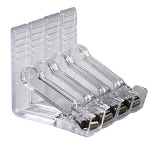 Tovaglia in plastica con clip per tovaglia, da giardino, picnic, 4 pezzi