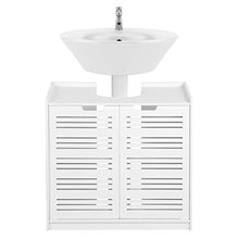 DAUERHAFT Armadietto portaoggetti, Accessorio da Bagno Robusto Mobile lavello Ecologico, per WC da Bagno