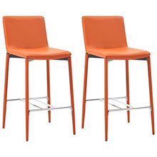 SKM Set da Bar 5 pz in Similpelle Arancione E