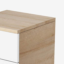 Comodino for la casa Accessori Camera Grana del Legno Comodino con 2 cassetti da Letto Comodino Comodino Accento mobili End Table del Torace Adatto Successivo ad Un Letto o Un Divano